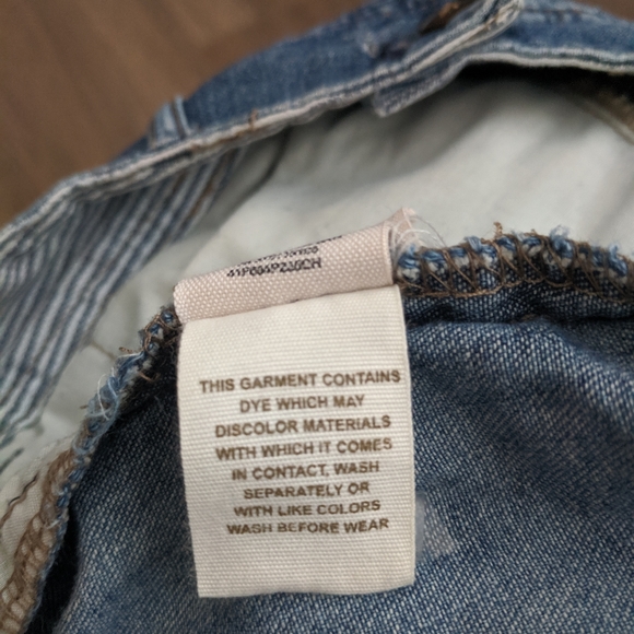 Free People Vintage Chambray Edie Trouser 27 - Picture 10 of 10